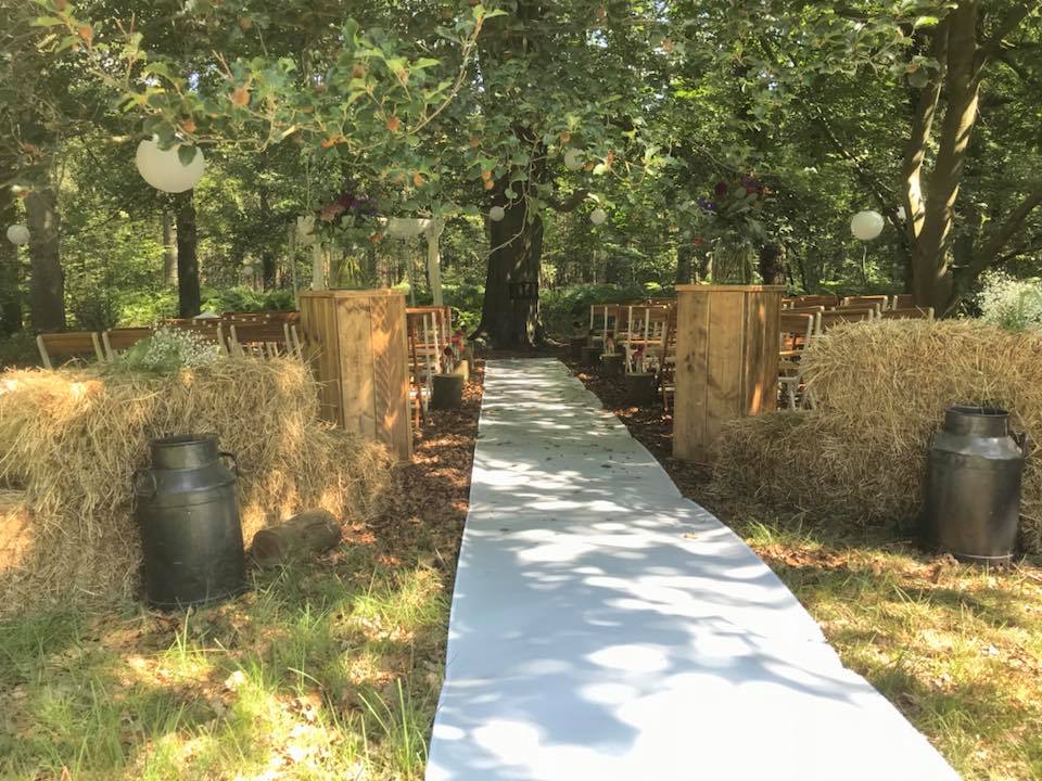 Bruiloft Maud & Martijn 2018 - thema Nature (4)